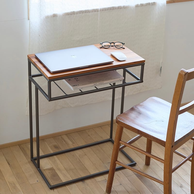 wood×iron サイドテーブル 予約販売10月中旬～10月下旬頃発送予定 table-03033 One leg