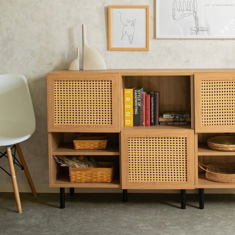 ナチュラルなインテリアを演出 45キャビネット / ナチュラルインテリア