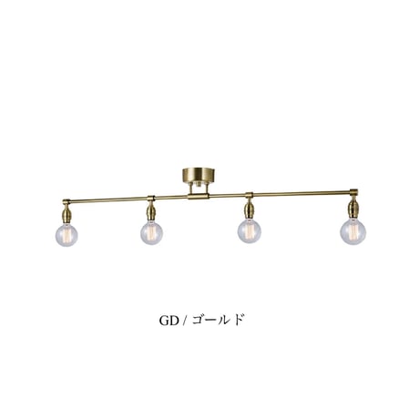 ARTWORK STUDIO / Laiton 4-ceiling light / シーリングライト / 天井照明 / 電球なし / アッシュブラック , ゴールド