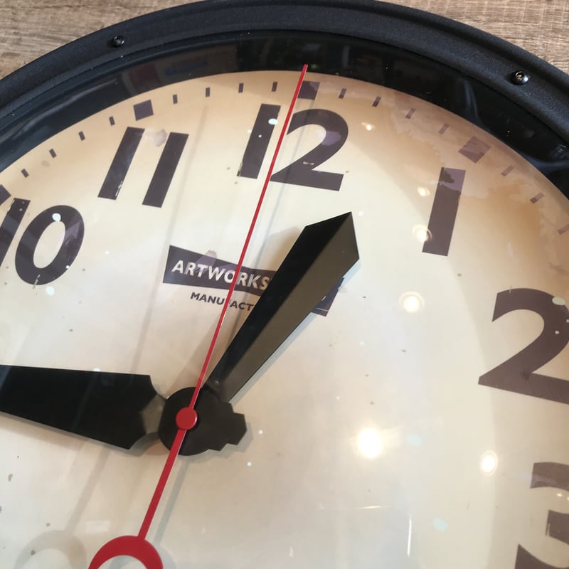 Engineered-clock BK/VI ARTWORK STUDIO / 掛け時計