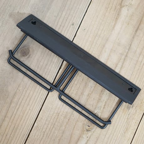 Antique styling toilet PAPER HOLDER / トイレットペーパーホルダー シングル , ダブル / BLACK , ANTIQUE GOLD
