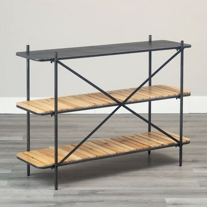 IRON / WOOD 3 STEP SHELF / シェルフ / ディスプレイ棚 / 3段ラ