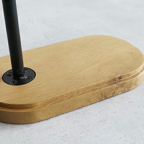 Shoehorn wood × steel / さりげないデザイン性のある上質なシューホーン / スタンド付き