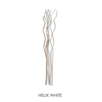 HELIX WHITE  / ディフューザーを個性的に彩るリードスティック / REED HELIX STICK