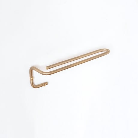 BRASS TOWEL HANGER / Sサイズ , Mサイズ / ren by AXCIS / スタイリッシュながら緊張感を与えない心地よさのタオルハンガー