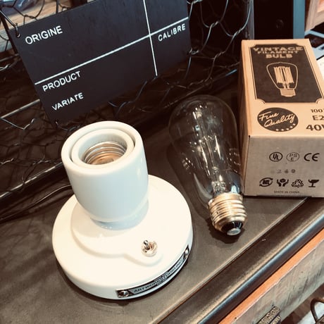 シンプルで明るいセラミック製の卓上ランプ / TABLE LAMP / Compass Stand  / ARTWORK STUDIO デスクランプ スタンドランプ / 電球選択
