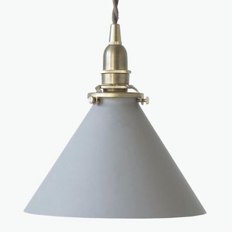 Cornish ペンダントライト  / アイアンシェード  コーニッシュ + 真鍮灯具 / コード60cm / E17 シーリングカバー付き / AXCIS  TYPE  A ※電球なし