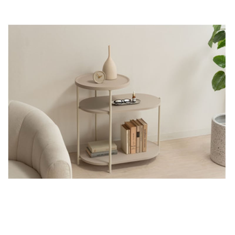 DESIGN SIDE TABLE / ディテールにこだわったラウンド天板のサイド