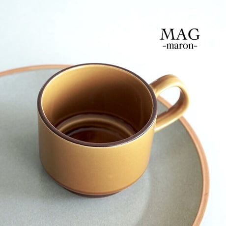 AXCIS マグカップ  / TOJIKI  / マロン /  美濃 MADE in JAPAN
