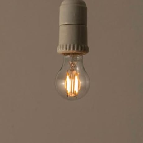 AXCIS BRASS PENDANT + E17 LED電球 / シンプルに洗練された裸電球ペンダント /タイプC  TYPE C