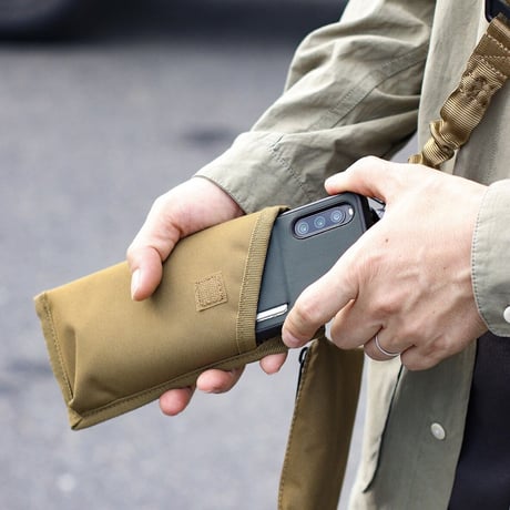 SLING PHONE&COIN POUCH / スリングフォン&コインポーチ  / 携帯ポーチ /  POST GENERAL / ポストジェネラル