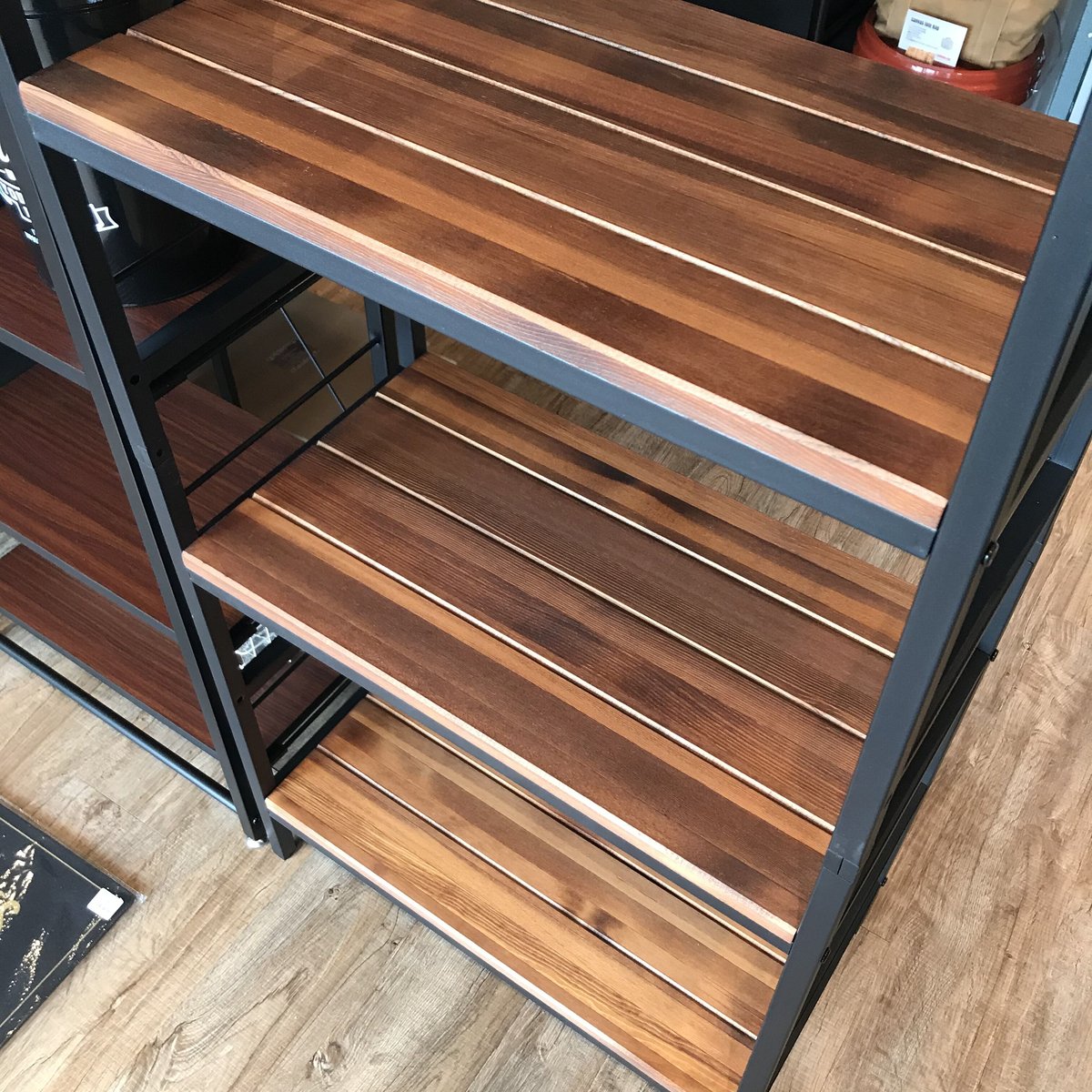 furniture. PINE オープンシェルフ 棚 ラック 木製 PINE WOOD RACK 4段 / BR / オープンシェルフ / 収納棚 / ラック