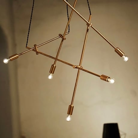 Barcelona - pendant 3 / バルセロナペンダント3灯 / 25W E17 / シャンデリア / LED対応  / BLACK（スチール） , BRASS（真鍮） / 照明 ライト