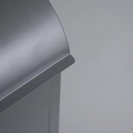 ルーフィングポスト / 鍵付き / ダークグレー サイズ/約w385×d140×h370mm ※投函口サイズ/約w320×h33m