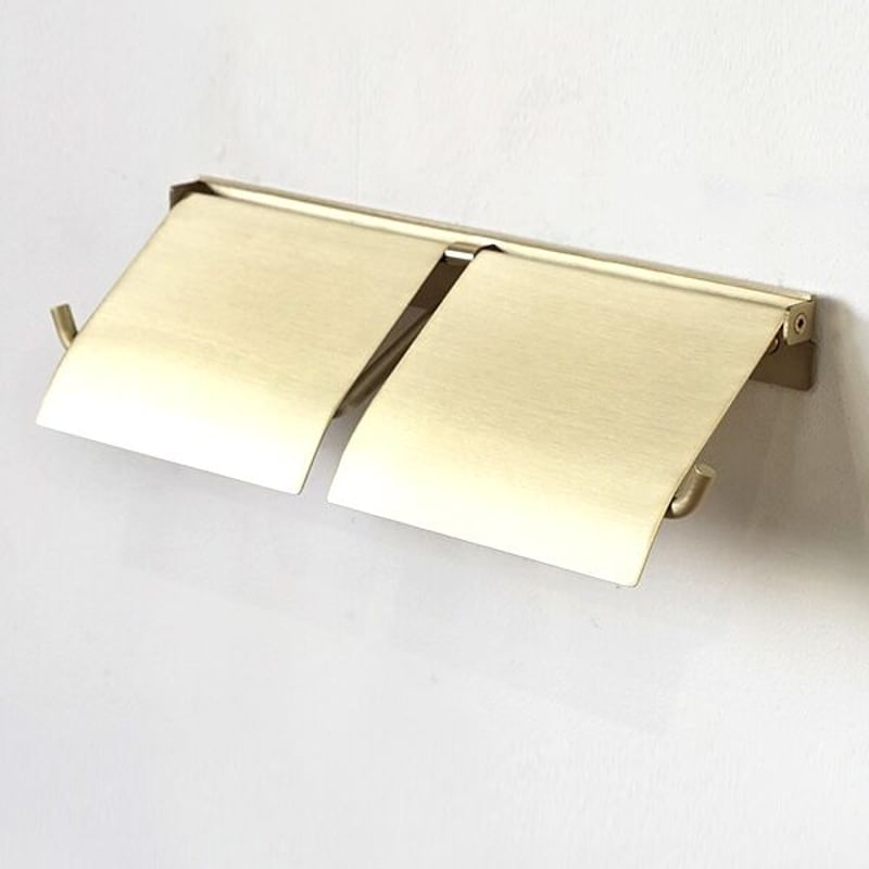 AXCIS.INC / flap / ペーパーホルダーダブル アイアン / アイアン素材