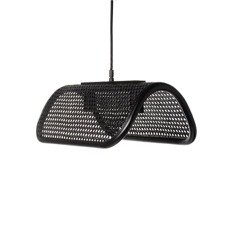 BRID RATTAN PENDANT LAMP 02 / 2BULB / ナチュラル , ブラック / 電球付き /ラタン素材 / ペンダント照明