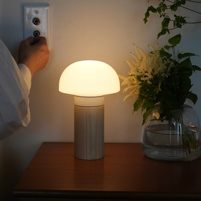 Joo stand light / WH , GY / クラシカルさと現代的な雰囲気を