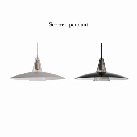 Scorre pendant light / 繊細でありながらも目線を引く アート作品のような佇まい / LED対応 / スコーレ ペンダントライト by DI CLASSE