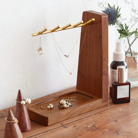 KEY & ACCESSORYSTAND  / お部屋や玄関など省スペースで活躍するキースタンド / アクセサリー収納 / スタンドフック