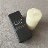 CANDLE TOWER / インテリアを彩る LEDライト キャンドル タワー
