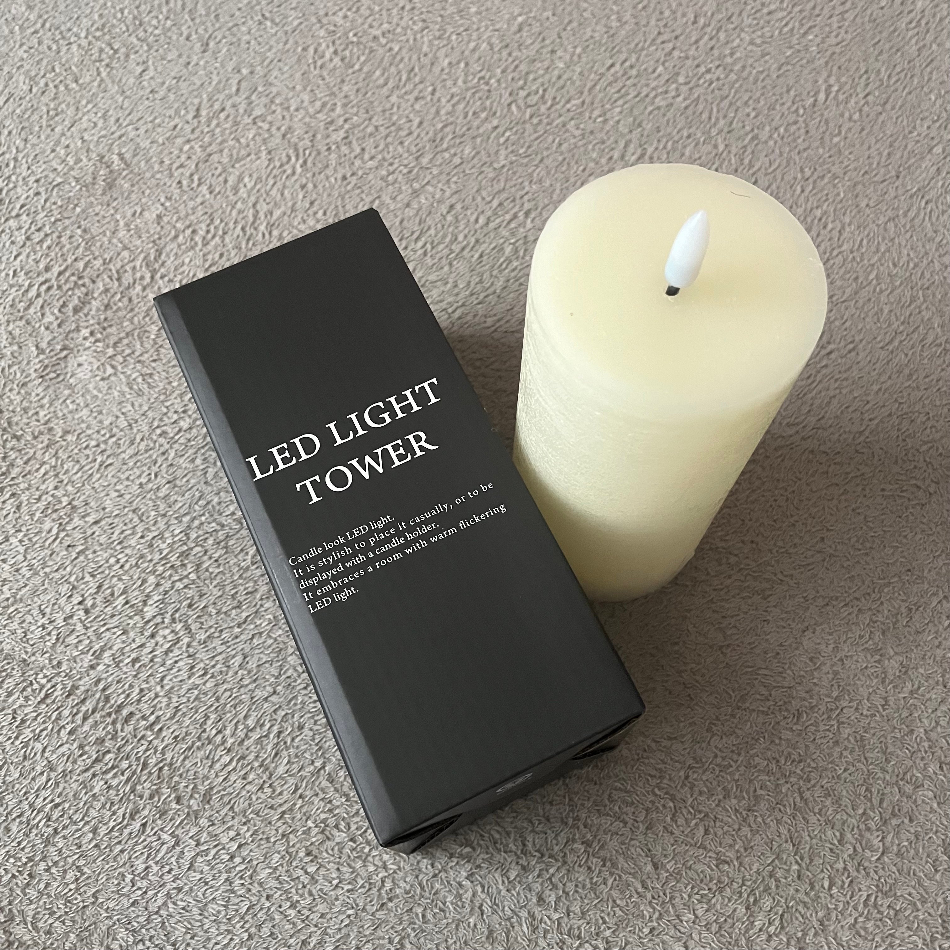 CANDLE TOWER / インテリアを彩る LEDライト キャンドル タワー | LIST