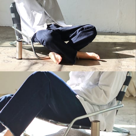INDUSTRIAL TERRACE CHAIR / BLUE mix , RED mix , BLACK  / フォールディングローチェア