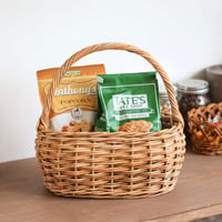 THE AROROG OVAL BASKET / キッチン収納 / グリーンバスケット