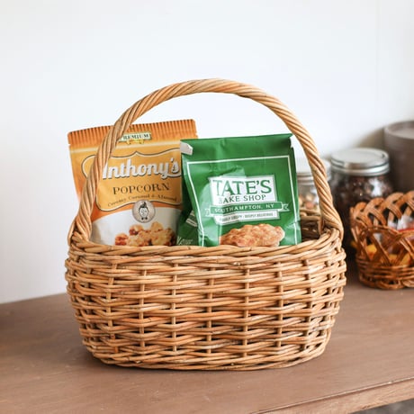 THE AROROG OVAL BASKET / キッチン収納 / グリーンバスケット