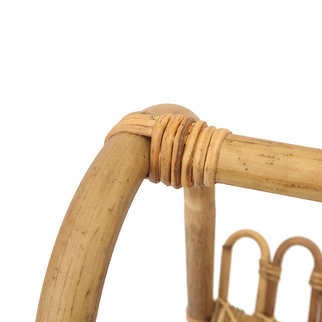 RATTAN MAGAZINE RACK / ラタンマガジンラック / 約W480×D27
