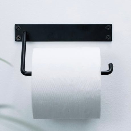 AXCIS IRON Paper Holder  / シングル , ダブル / シンプルでスタイリッシュなペーパーホルダー / トイレットペーパーホルダー