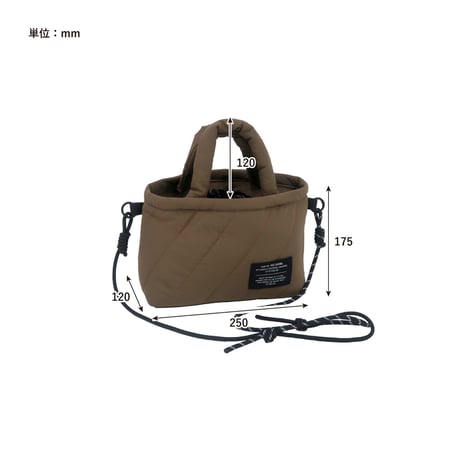 SHOULDER COOLER TOTE  / BROWN , BLACK , GRAY , BLUE / ランチバッグ / デイリーユースのショルダーバッグ