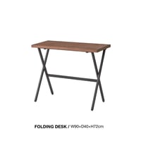 ASH WOOD FOLDING DESK / フォールディング デスク / 木製天板