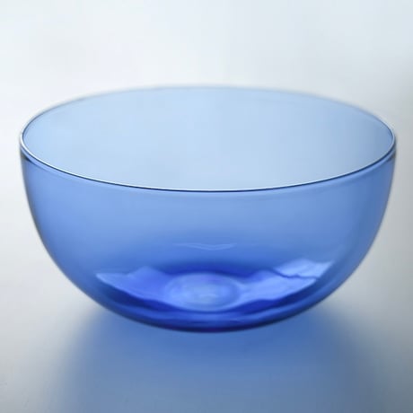 GRASS BOWL / Sサイズ , Lサイズ / たっぷりのサラダやパスタの盛り付けに /ガラス食器 / ラゴム ガラスボウル  / グレー , ブルー , イエロー