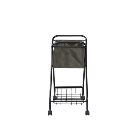 FOLDING STAND BASKET / Beige , Green , Black / キャスターワゴン / フォールディングバスケット