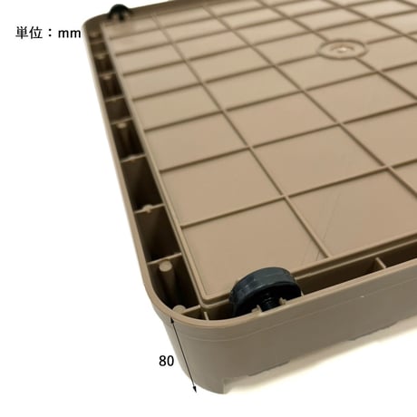 使い勝手の良い折りたたみ式のコンテナ収納 スタックイット / STACK IT POST GENERAL / テーブル / camp goods / アウトドア / キッチン収納