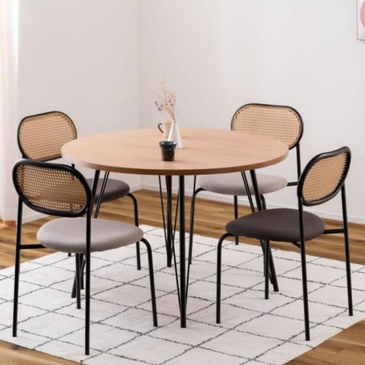 北欧レトロ 木製天板 アイアンフレーム 昇降式ラウンドテーブル バーテーブル ek_055_1.jpg