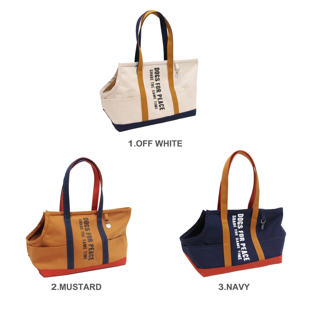 ALBERTON DOG CARRIES TOTE BAG / 日本製のキャリートートバッグ