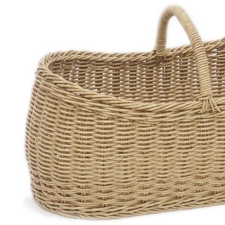 BOAT BASKET / 日用品や化粧品 趣味の物の収納まで 暮らしの色々なシーンで活躍 / UTILE NAIR / ボートバスケット / Sサイズ / Lサイズ / ハイタイプ