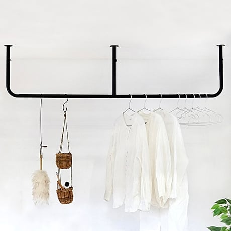 AXCIS CEILING HANGER 1550mm / ハンガーラック / アイアン ハンガーラック/ ディスプレイバー / 約4段階の高さ調整機能付き