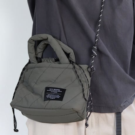 SHOULDER COOLER TOTE  / BROWN , BLACK , GRAY , BLUE / ランチバッグ / デイリーユースのショルダーバッグ