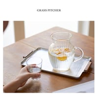 GRASS PITCHER / リューズガラス クーレライン / ピッチャー / レモネード / フラワーベース