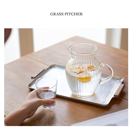 GRASS PITCHER / リューズガラス クーレライン / ピッチャー / レモネード / フラワーベース