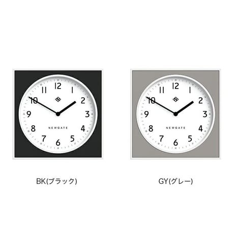 NEWGATE WALL CLOCK / 正方形 29×29cm / Burger&Chips / 壁掛け時計 / ウォールクロック / 北欧 モダン / ビンテージ / おしゃれ