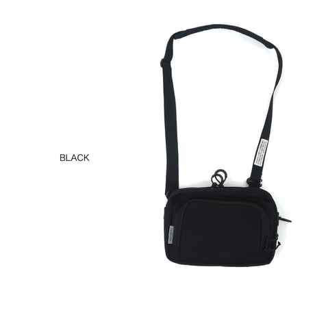 3 WAY shoulder BAG / 3WAY CHESTBAG POUCH WOLF BROWN  , BLACK / ショルダーバッグ