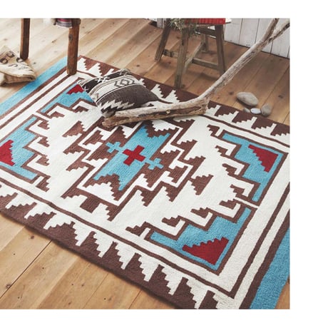 ART WORK STUDIO / NATIVE RUG ▷Hills / ラグ / リビングラグ / オールシーズン / ネイティブ柄 / size L 2000×1400×10mm
