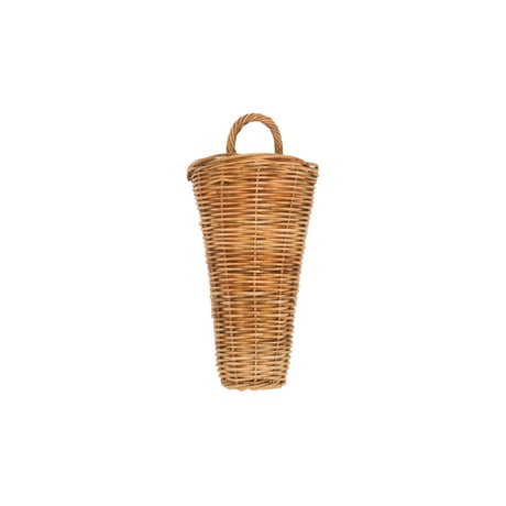 RATTAN HANGING BASKET / ナチュラルなラタンの温もりを感じるウォールハンギングバスケット