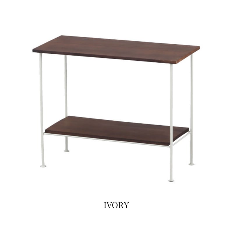 IRON×PINE WOOD RACK / アイアンとパインウッドの2段ラック / IV ,