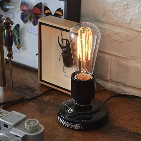シンプルで明るいセラミック製の卓上ランプ / TABLE LAMP / Compass Stand  / ARTWORK STUDIO デスクランプ スタンドランプ / 電球選択
