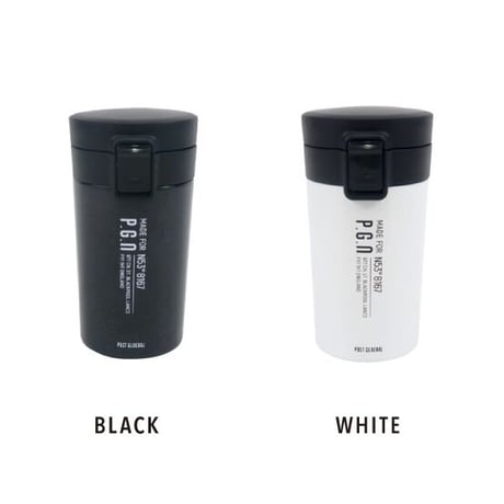 片手で楽々ワンプッシュでオープン ステンレスボトル /300ml / 水筒  ▷保温効力 67℃以上/ 6時間 保冷効力 7℃以下/ 6時間 ▷保温保冷ボトル