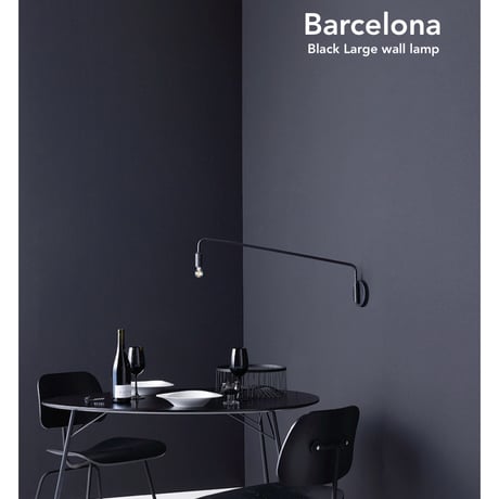 Barcelona-wall lamp S / 1灯 E17 25W / BRASS , BLACK / LED対応 ブラケット / モダン / ARTWORK STUDIO